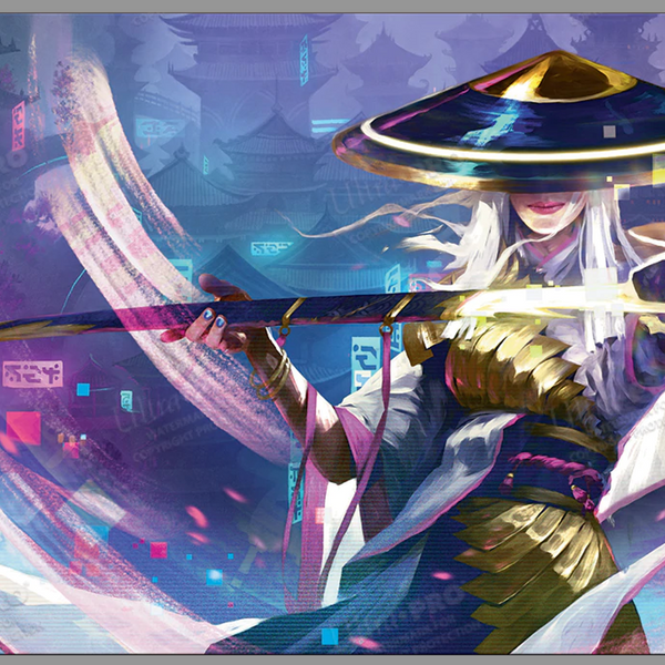 Magic the Gathering Playmat: Kamigawa Neon Dynasty - The
