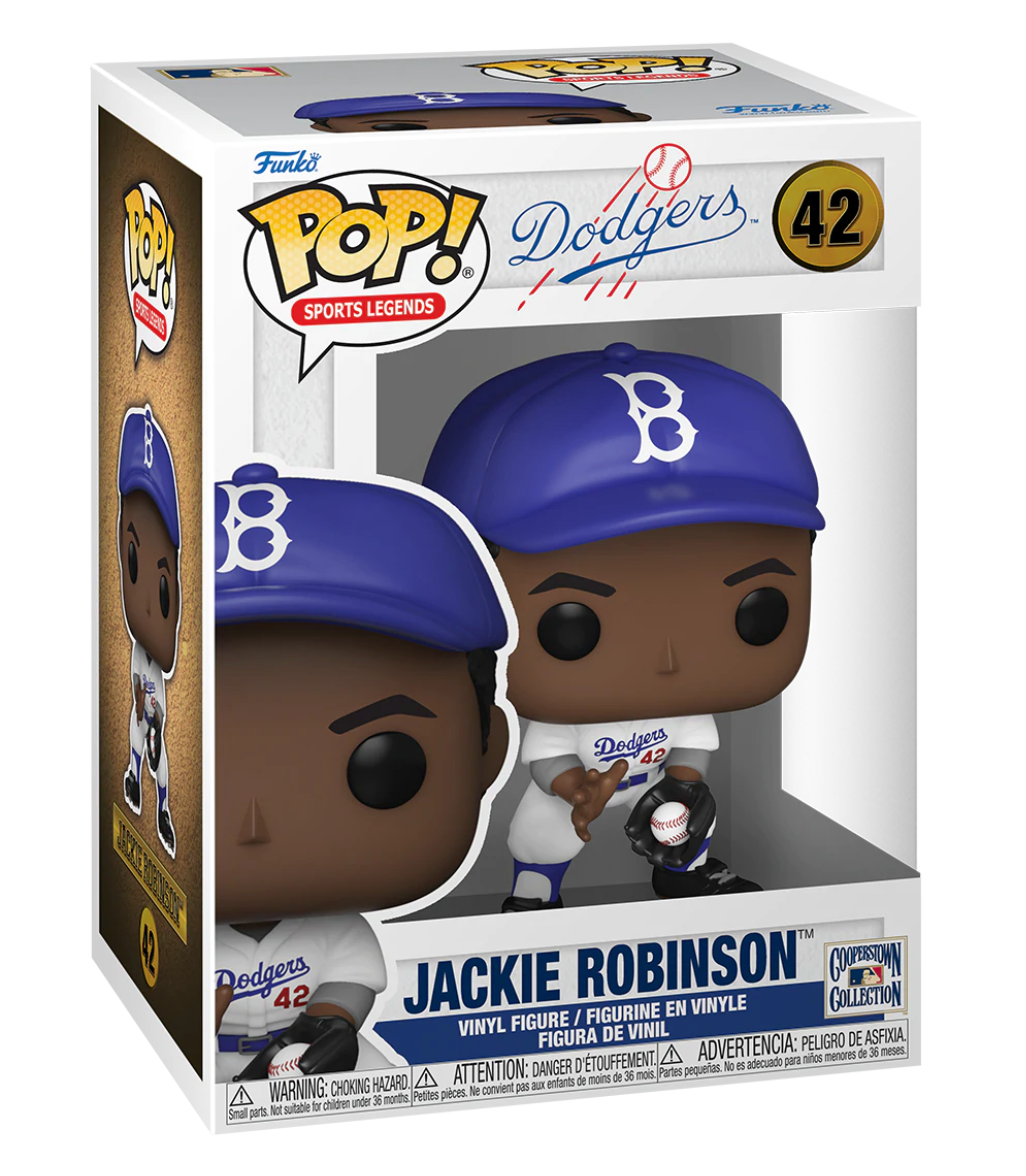 MLB: Dodgers - Jackie Robinson Pop! Vinyl Figure (42)