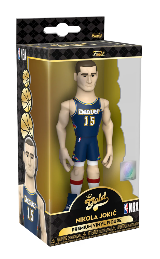 NBA: Nuggets Nikola Jokić Funko Gold - Premium Vinyl Figure