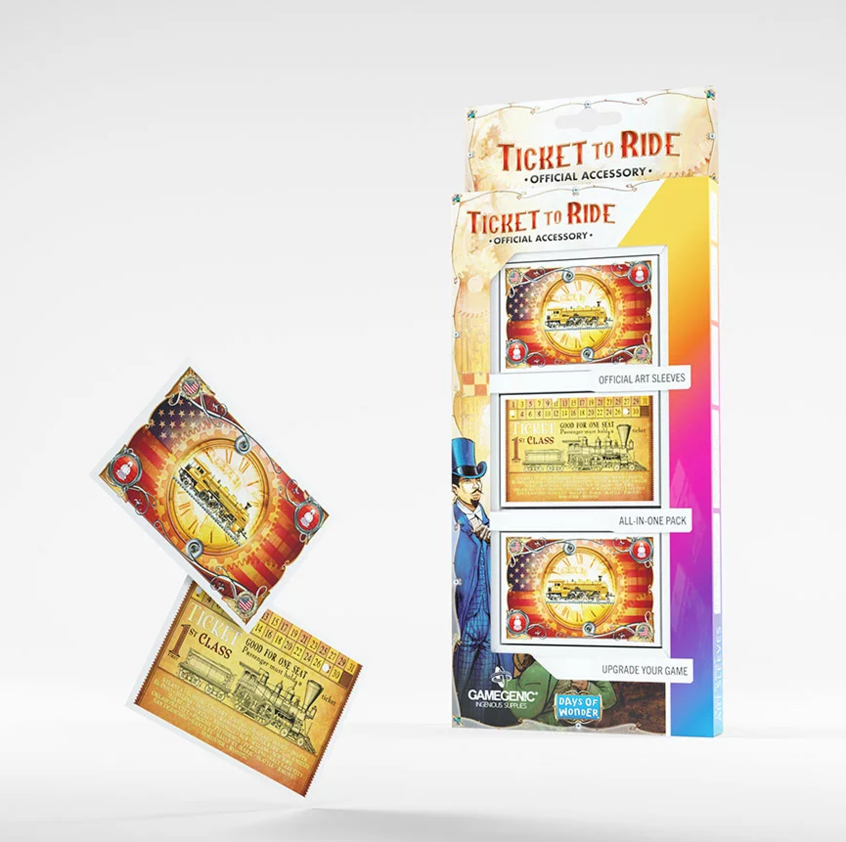 Ticket To Ride: Art Sleeves