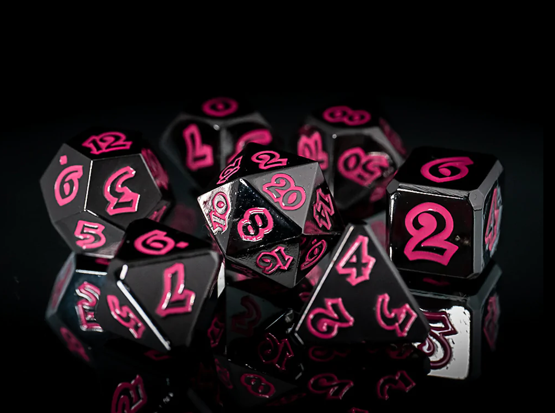 Die Hard Dice: Lumina Death Blossom 7-Die Set