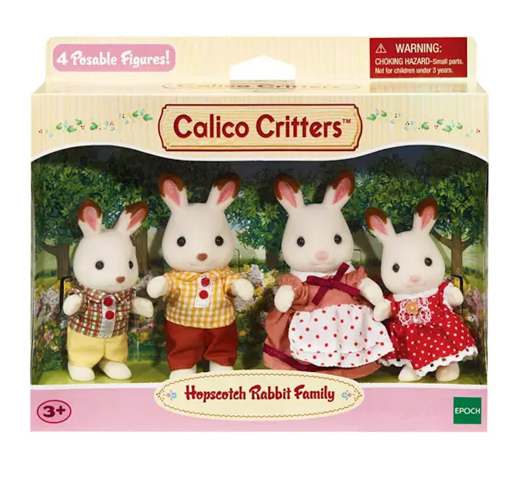 Calico Critters: Hopscotch Rabbit Family