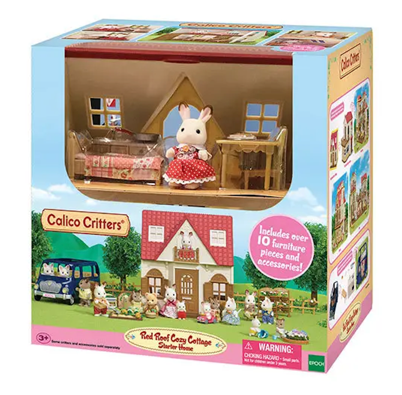 Calico Critters: Red Roof Cozy Cottage Starter Home
