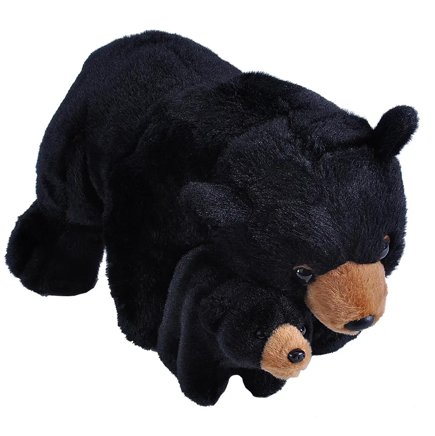 Black Bear - Mom and Baby Stuffed Animal 15"