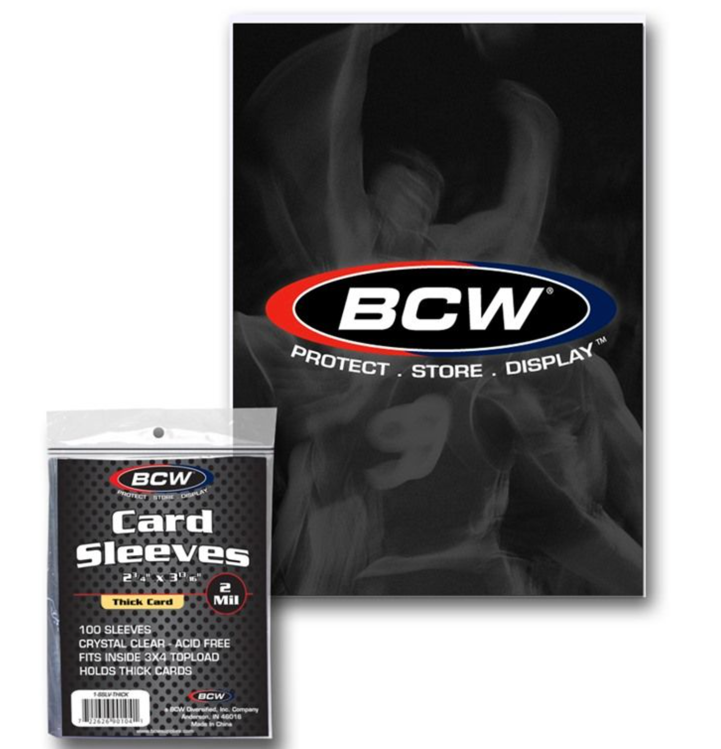 BCW: Soft Sleeves - Thick (100 ct)