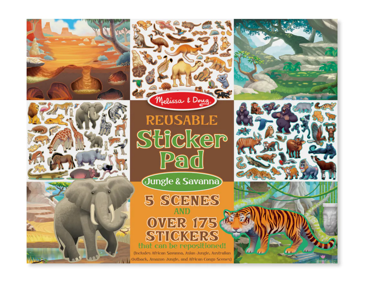 165 Sticker Pad Reusable Sticker Pad