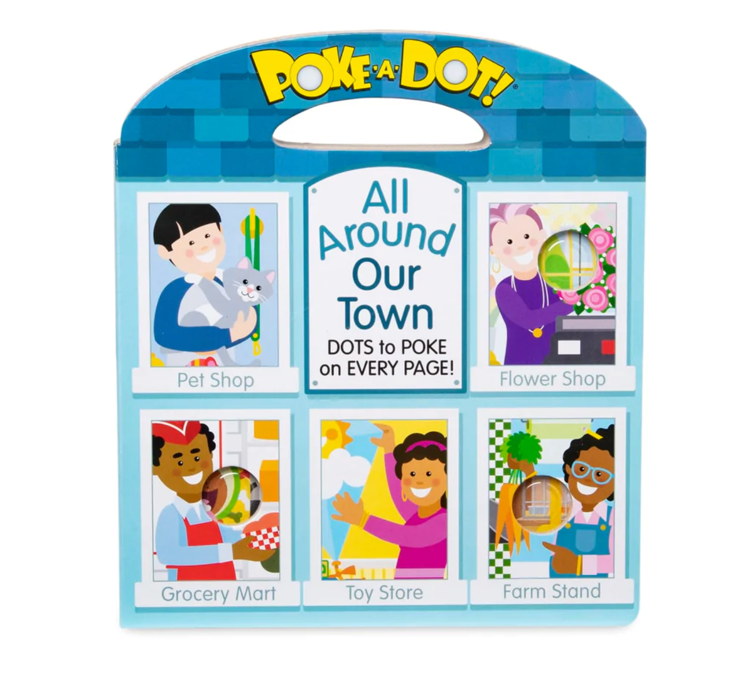 Poke-a-Dot: All Around Our Town