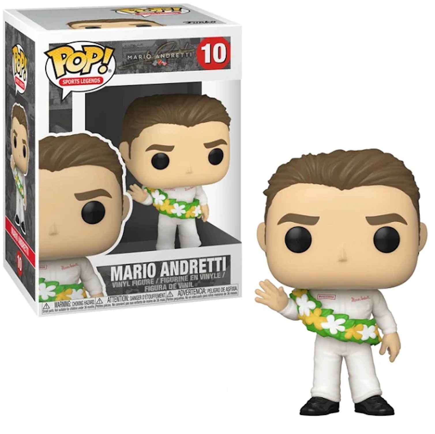 Sports Legends: Mario Andretti Pop! Vinyl Figure (10)