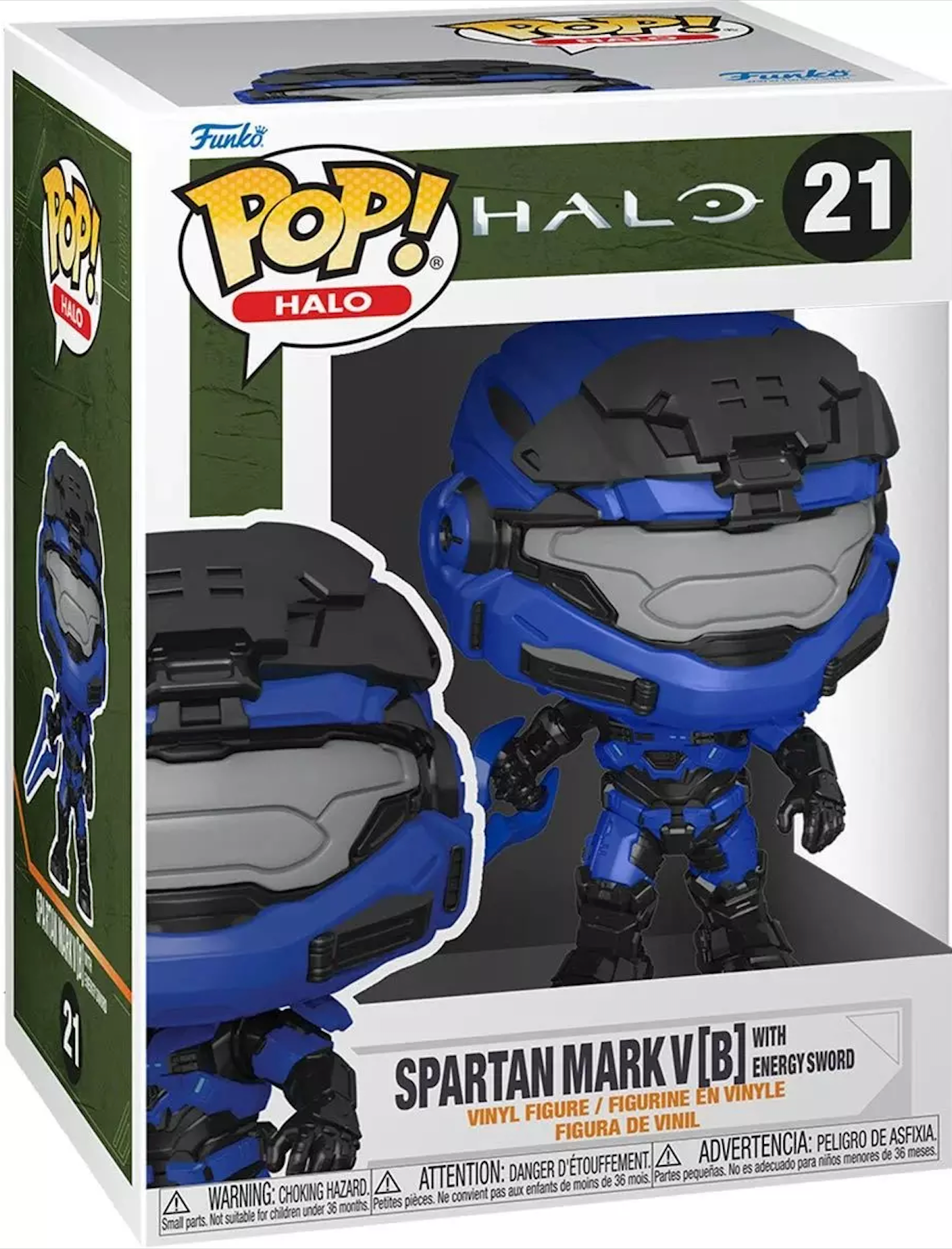 Halo - Spartan Mark V [B] with Energy Sword Pop! Vinyl Figure (21)