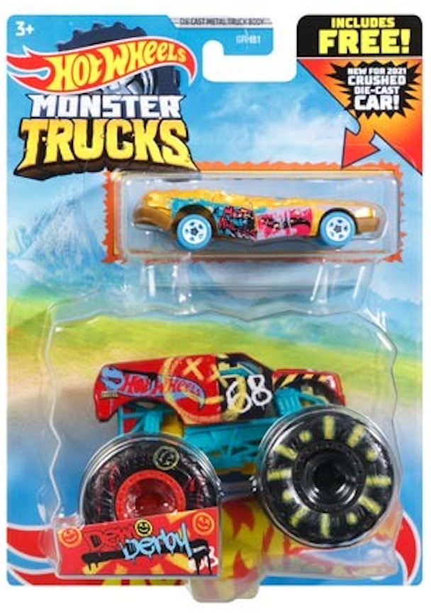 Hot Wheels: Monster Truck - Truck & Car Promo
