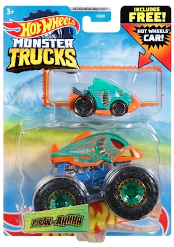 Hot Wheels: Monster Truck - Truck & Car Promo