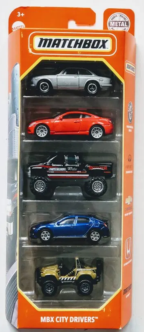 Hot Wheels: Match Box Car Set Series