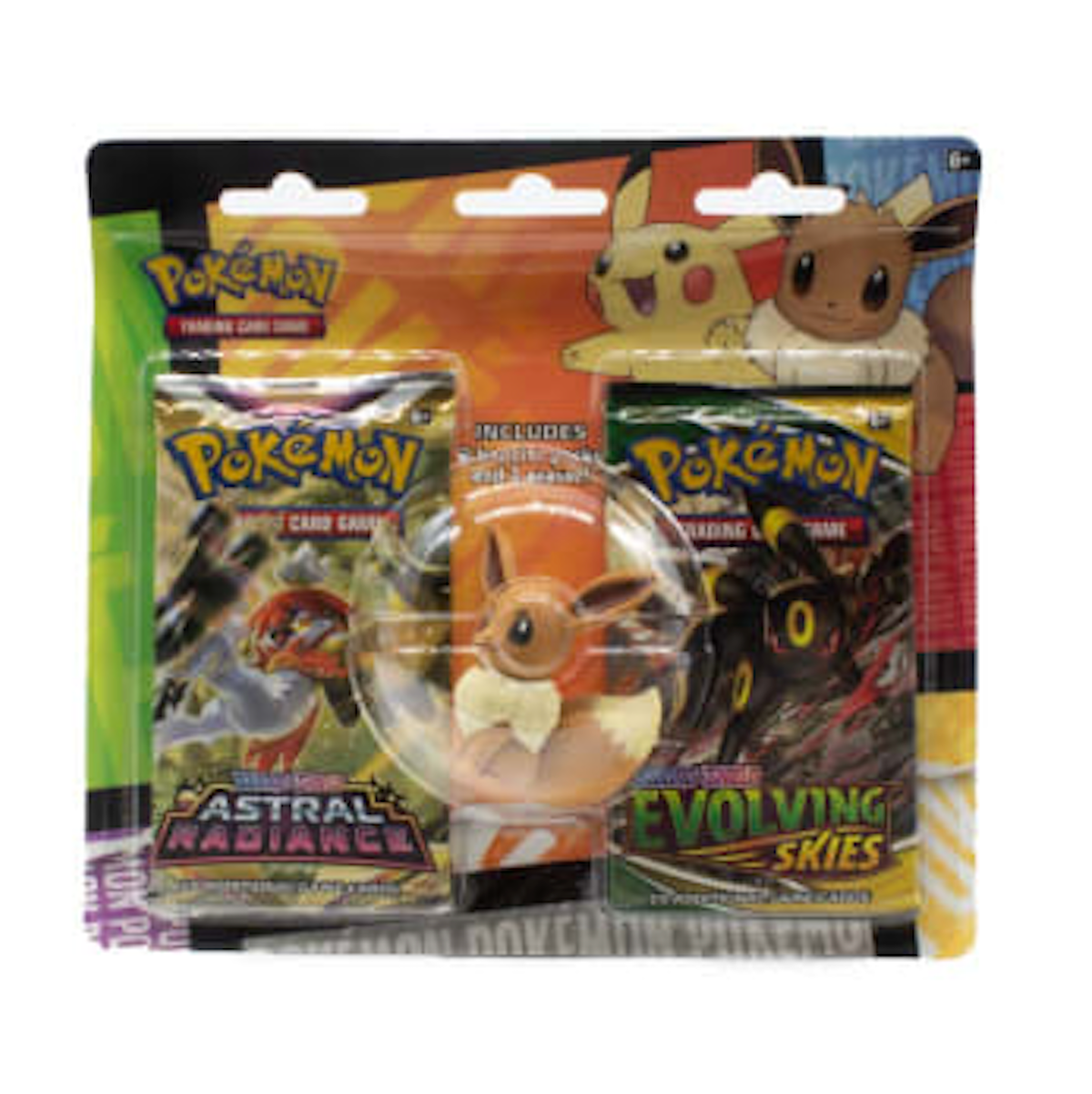 Pokemon: Back to School Eraser & 2 Booster Packs