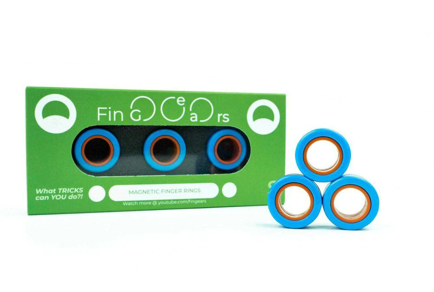 FinGears: Small - Orange/Blue