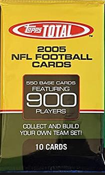 2005 Topps Total Football Pack