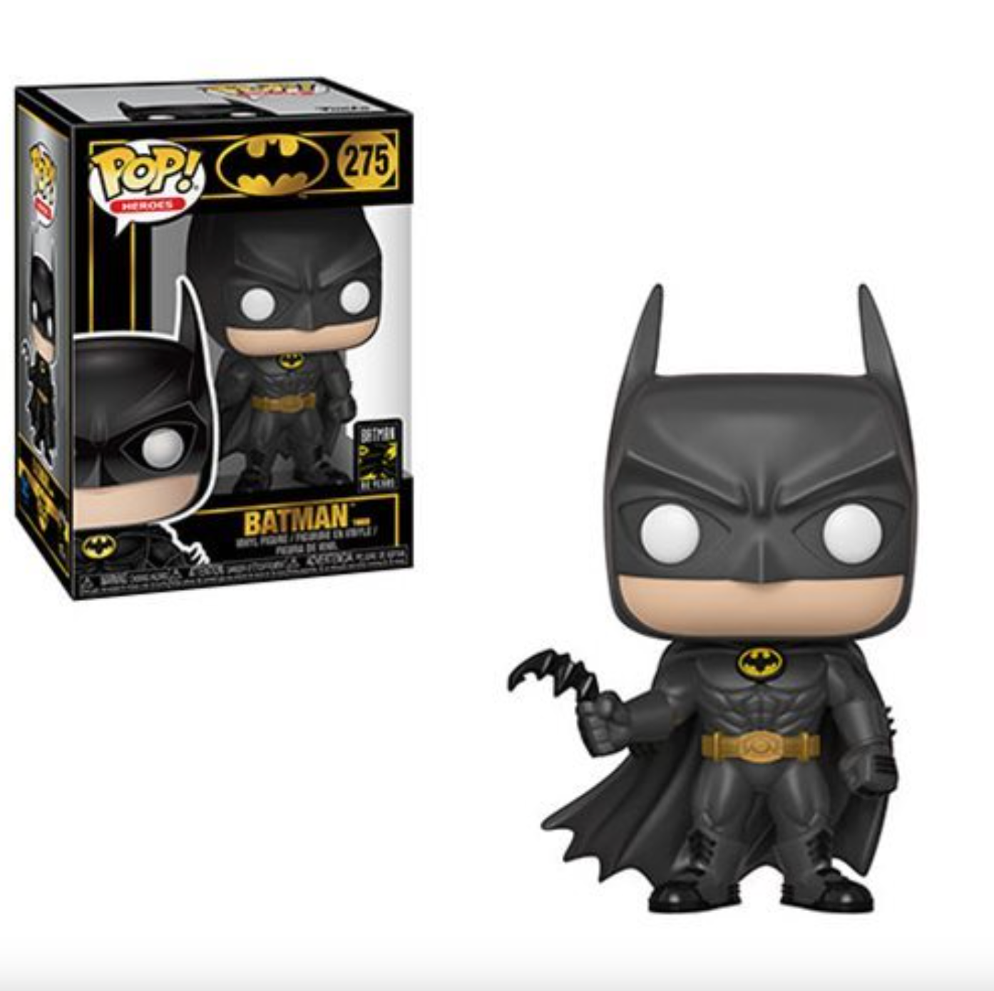 Heroes: Batman 1989 80th Anniversary Pop! Vinyl Figure (275)