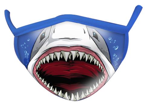 Shark Wild Smiles Youth Face Mask