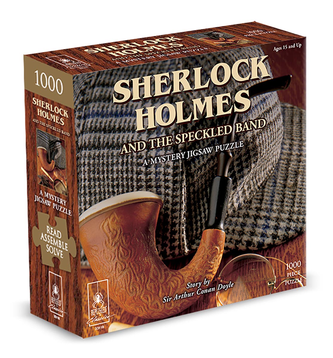 Sherlock Holmes and the Speckled Band: A Mystery (1000 pc puzzle)
