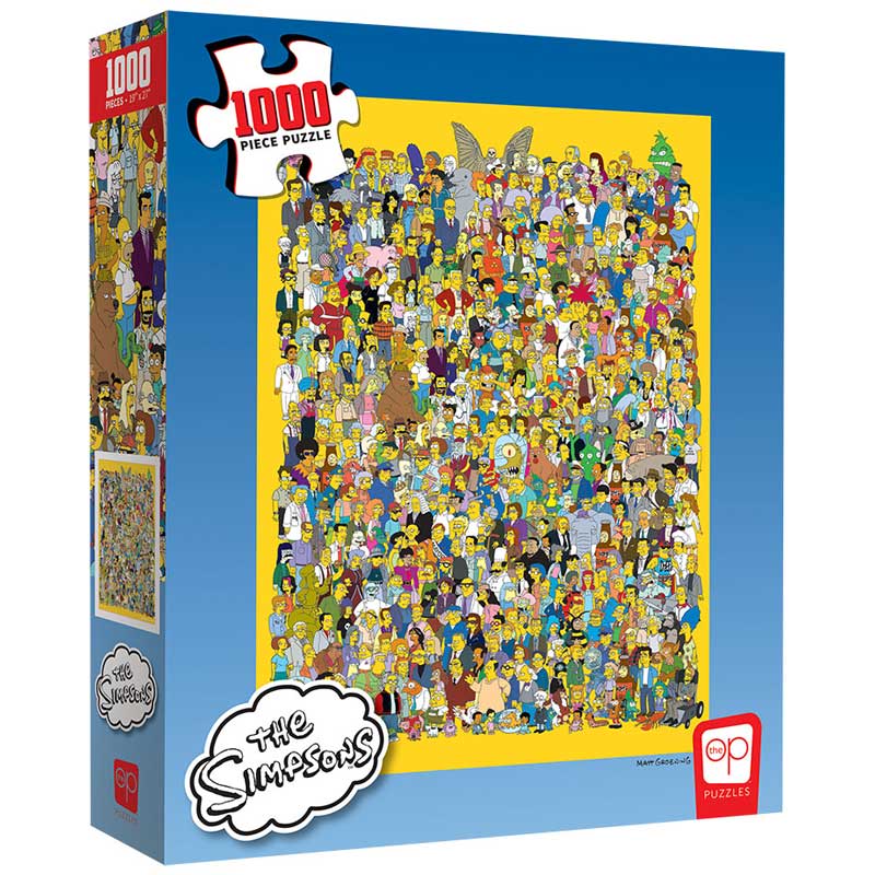 The Simpsons “Cast of Thousands” (1000 pc puzzle)