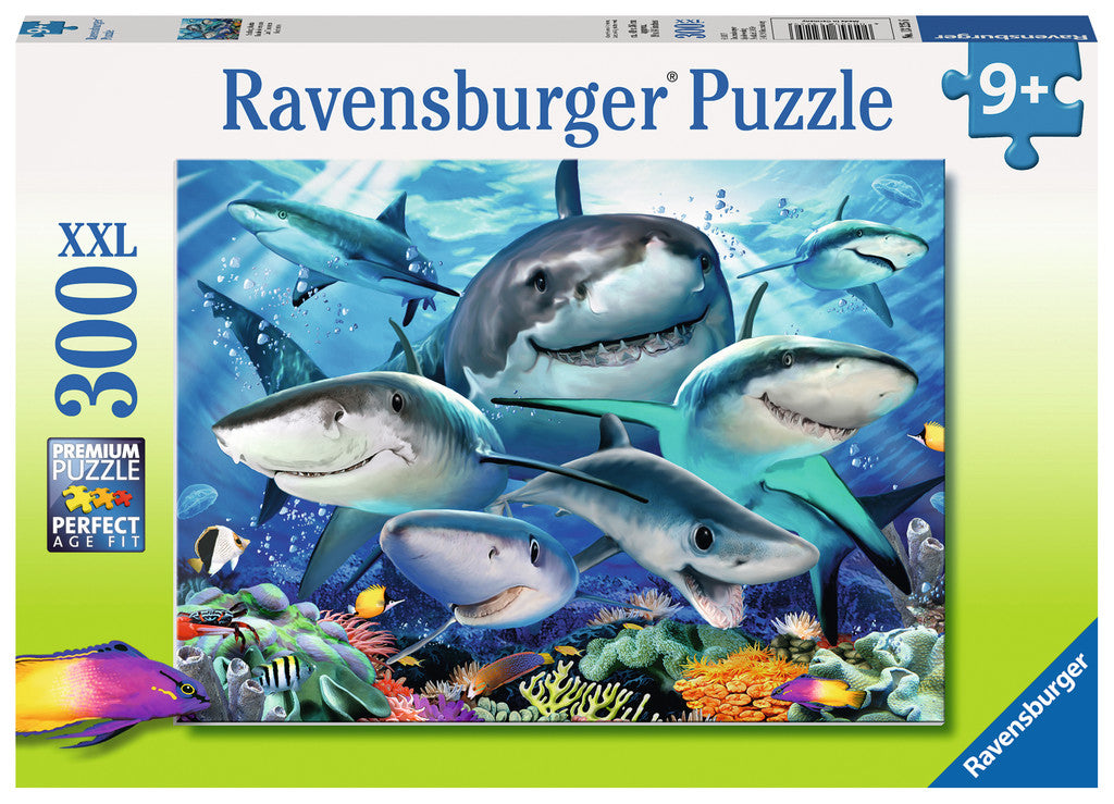 Smiling Sharks (300 pc puzzle)