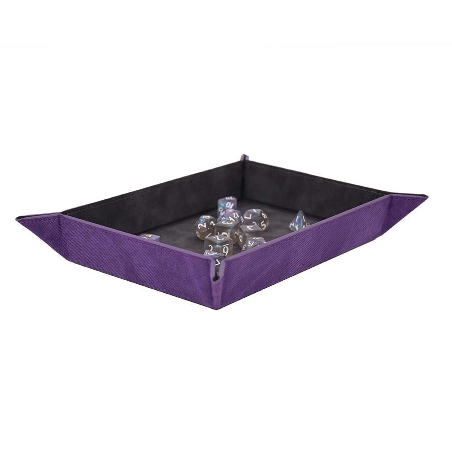 Suede Folding Dice Tray (assorted colors)