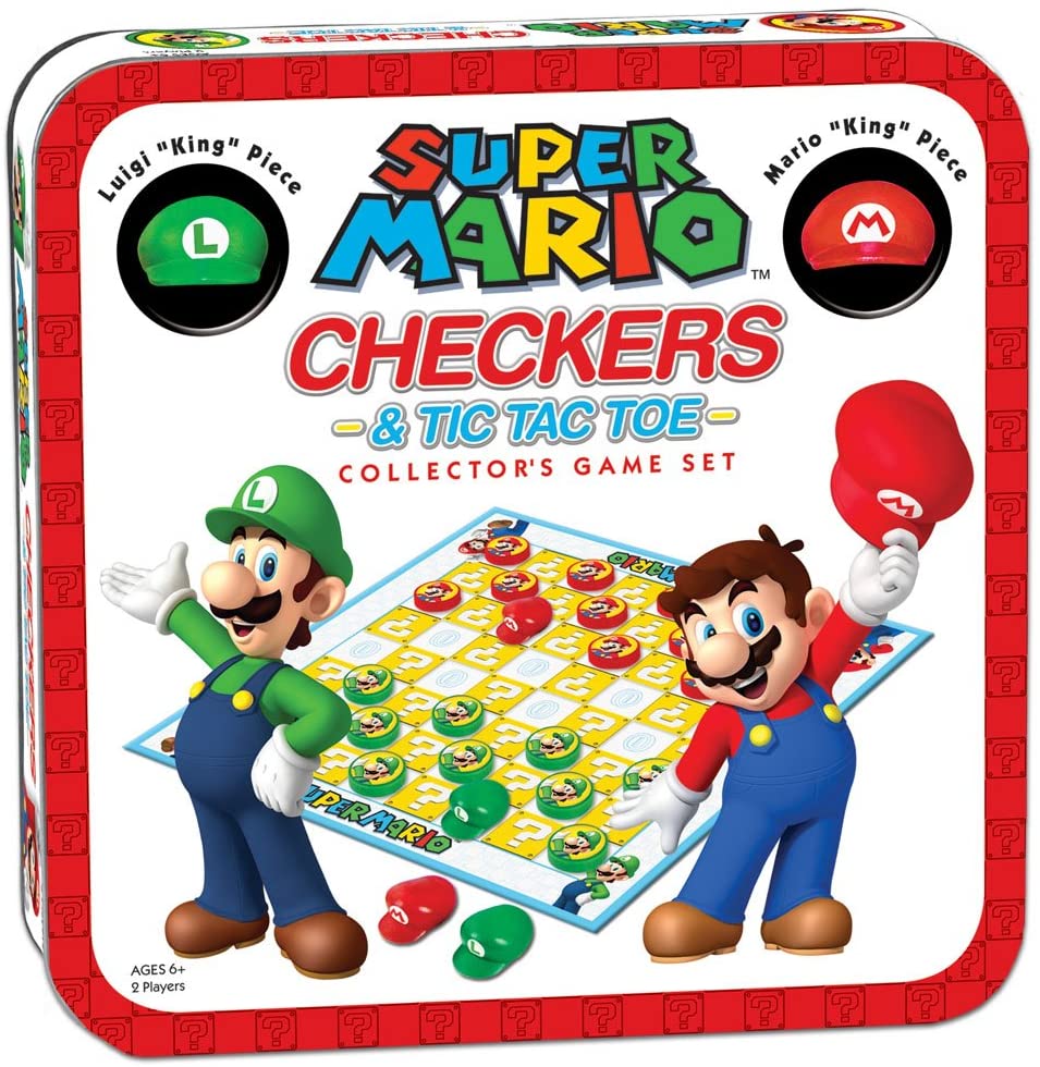 Super Mario Checkers & Tic Tac Toe