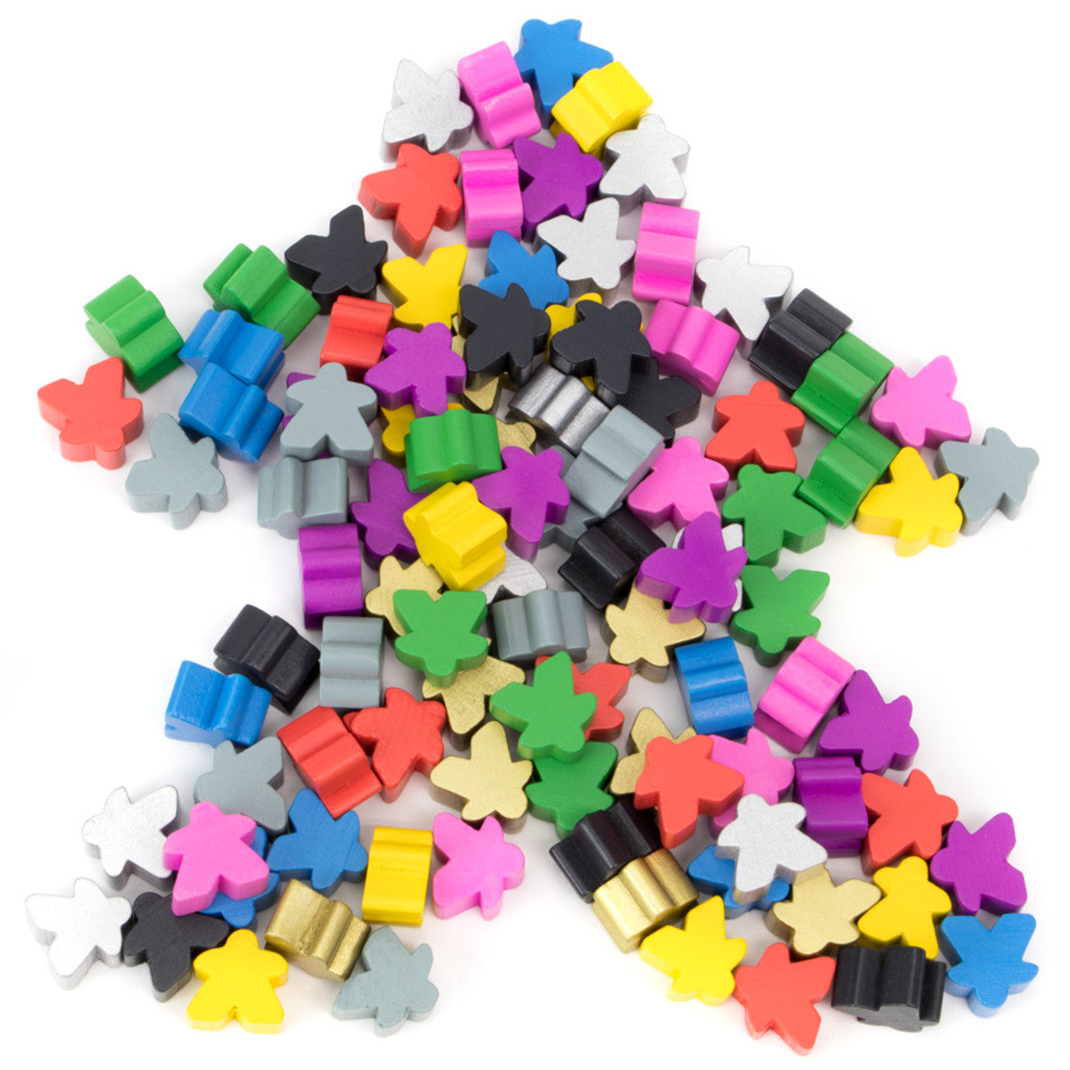 Assorted Meeples (100 pc)