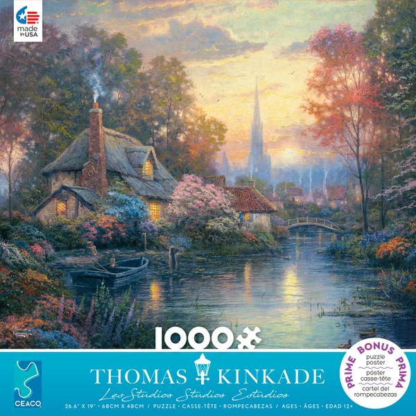 Thomas Kinkade - Nanette's Cottage (1000 pc puzzle)