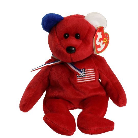 Beanie Baby: America the Bear (TY Store Exclusive Red)
