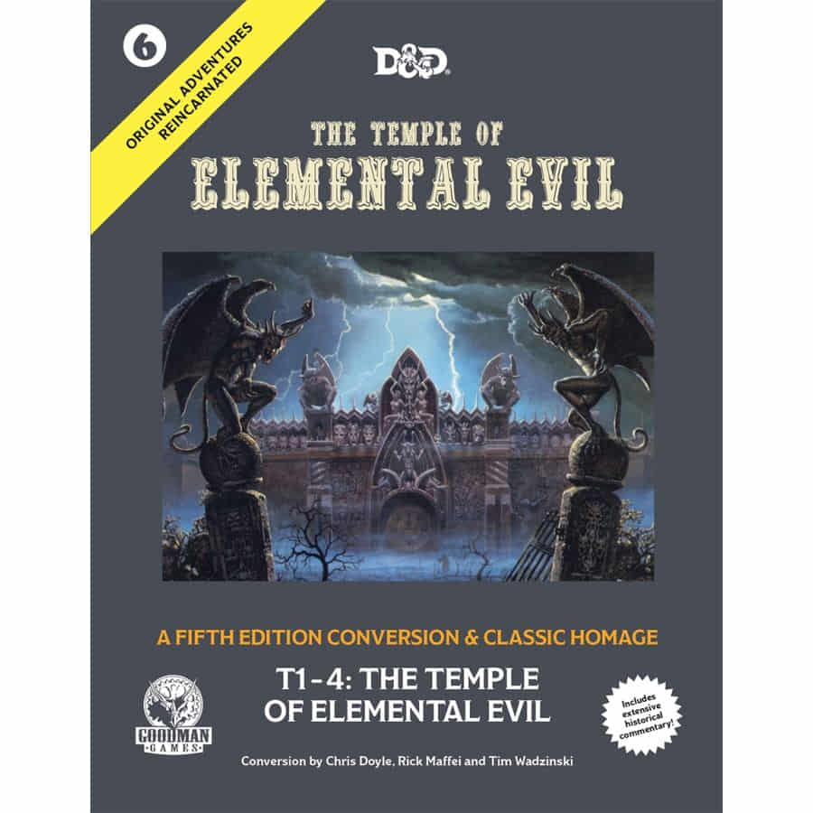 D&D Adventures Reincarnated #6: The Temple of Elemental Evil (Deluxe Two-Volume Set)