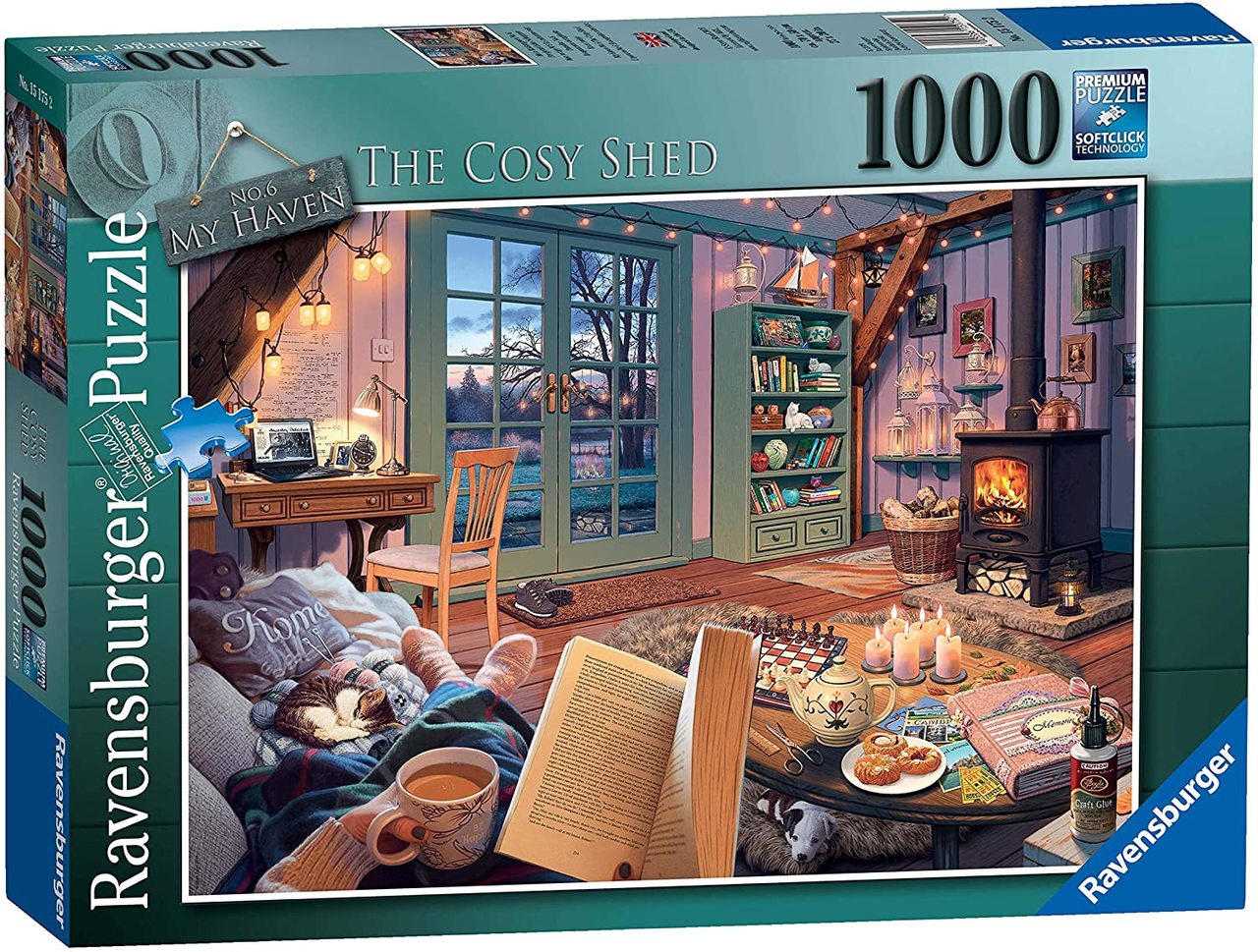 My Haven: No 6. The Cosy Shed (1000 pc puzzle)