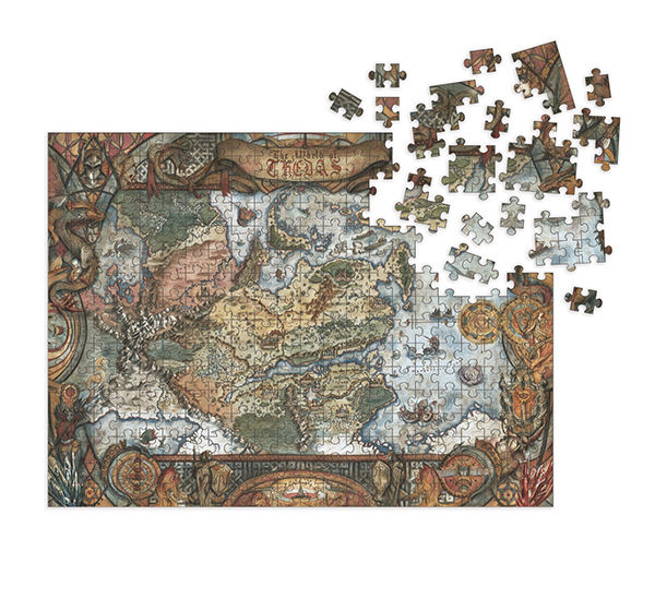Dragon Age: Map of Thedas (1000pc Puzzle)