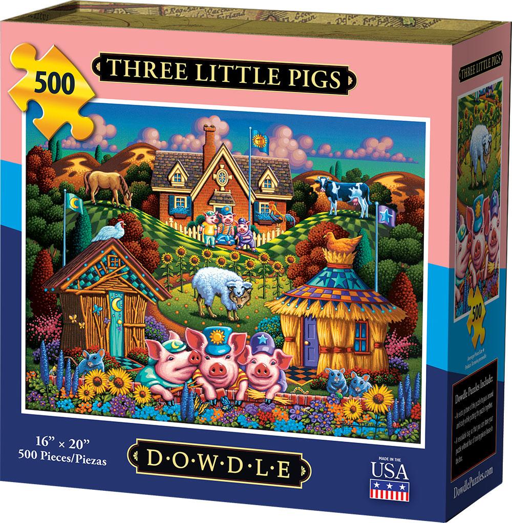 Three Little Pigs (500 pc puzzle)