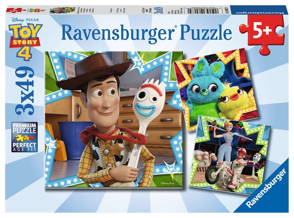 Toy Story 4: In It Together (3 x 49 pc puzzle)