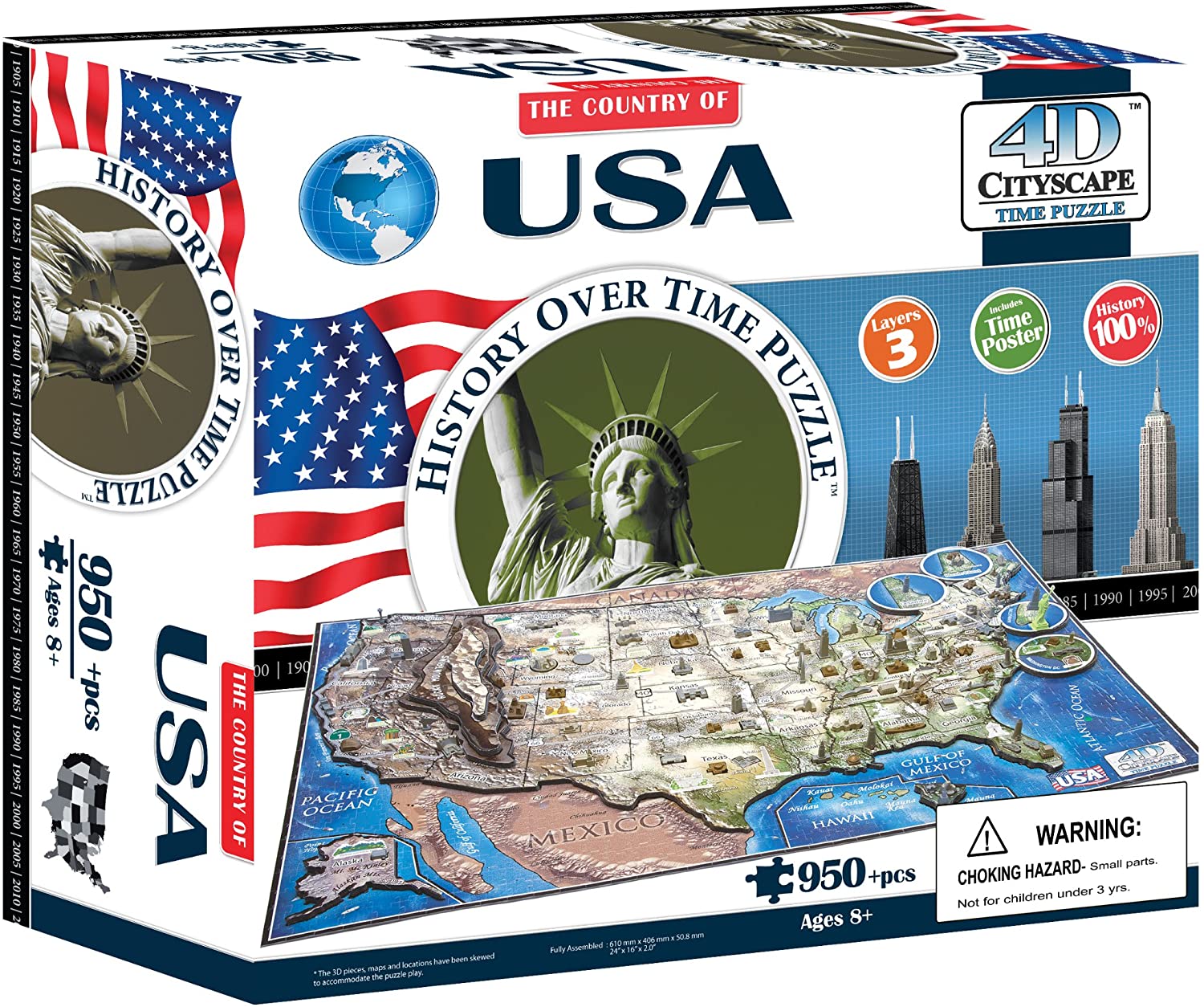 4D USA Puzzle