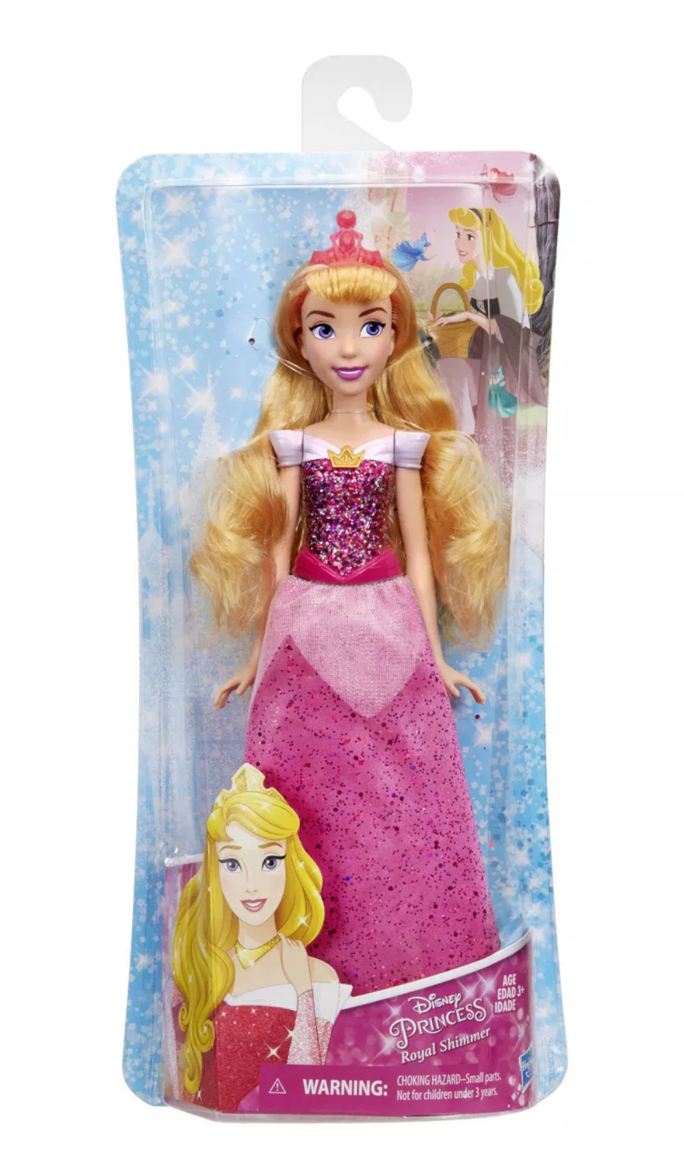Disney Princess Small Dolls (Moana, Tiana, Ariel, Cinderella, Pocahontas,  Merida, Belle, Rapunzel, Jasmine, Mulan, Snow White or aurora) Assortment  Children Toys, Gift for Girls ages 3 years and above
