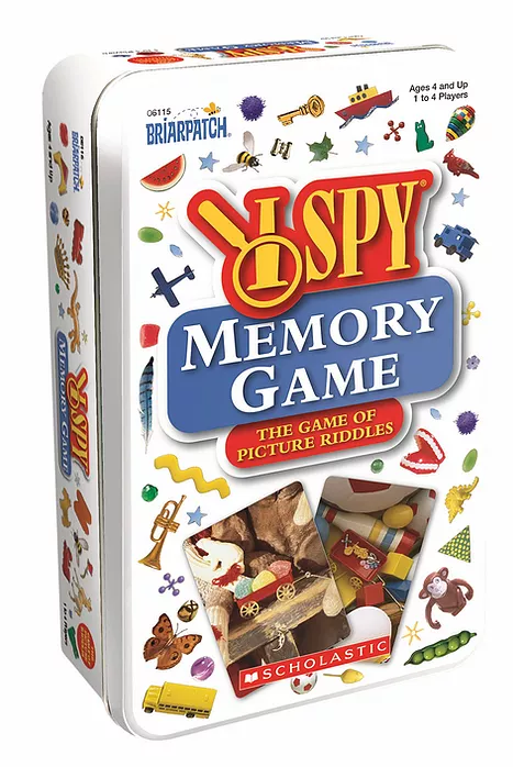 I SPY Memory Game Tin