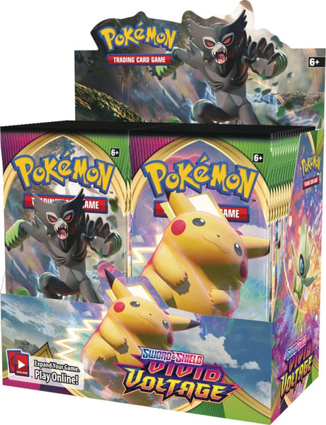 pokemon high voltage booster box Vivid Voltage: Booster Box