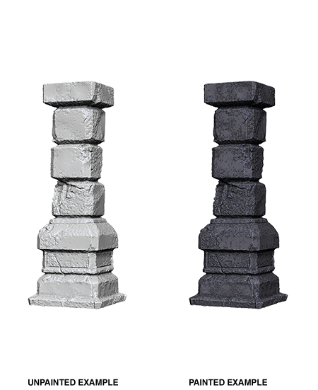 Pathfinder Deep Cuts Unpainted Miniatures: W3 Pillars