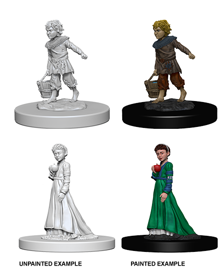 Pathfinder Deep Cuts Unpainted Miniatures: W4 Children