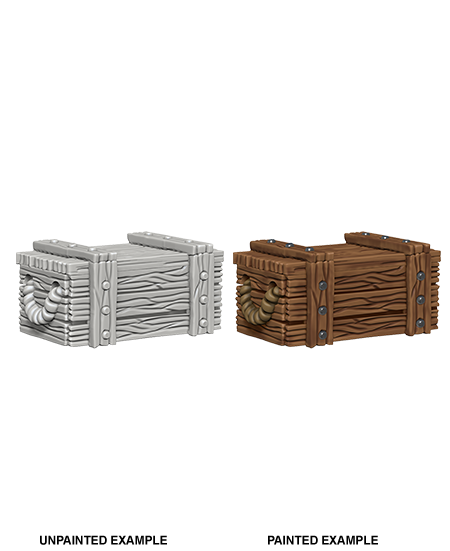 Pathfinder Deep Cuts Unpainted Miniatures: W4 Crates