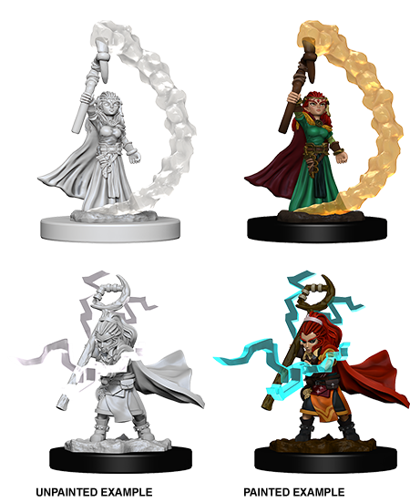 Pathfinder Deep Cuts Unpainted Miniatures: W5 Gnome Female Sorcerer