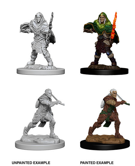 D&D Nolzur's Marvelous Unpainted Miniatures: W6 Elf Male Fighter