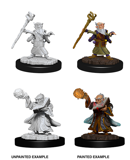 D&D Nolzur's Marvelous Unpainted Miniatures: W6 Gnome Male Wizard