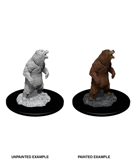 Pathfinder Deep Cuts Unpainted Miniatures: W7 Grizzly