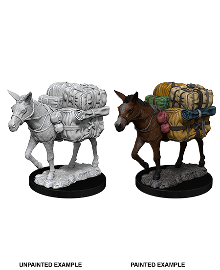 Pathfinder Deep Cuts Unpainted Miniatures: W7 Pack Mule
