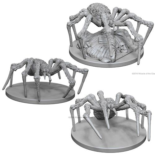 D&D Nolzur's Marvelous Unpainted Miniatures: W1 Spiders