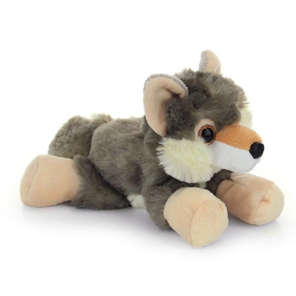 Hug'ems - Mini Wolf Stuffed Animal - 7"