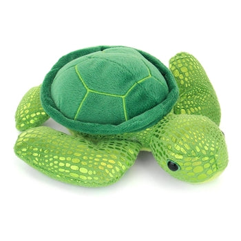 Hug'ems - Mini Green Sea Turtle Stuffed Animal - 7"