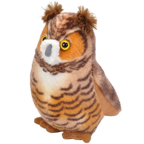 Audubon Plush: Great Horned Owl 5"